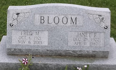 Fred M. & Janet R. Bloom