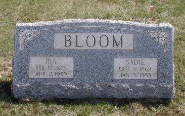 Ira & Sadie Bloom