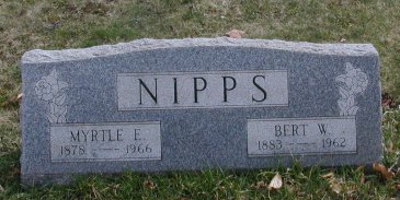 Myrtle E. & Bert W. Nipps