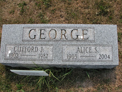 Clifford J. & Alice S. George
