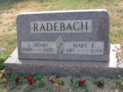 J. Henry & Mary E. Radebach