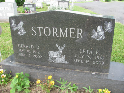 Gerald D. & Leta E. Stormer