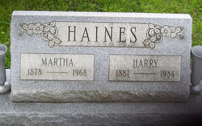 Harry & Martha Haines