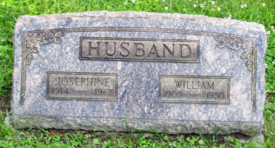 William & Josephine Husband