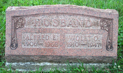 Alfred E. & Violet O. Husband