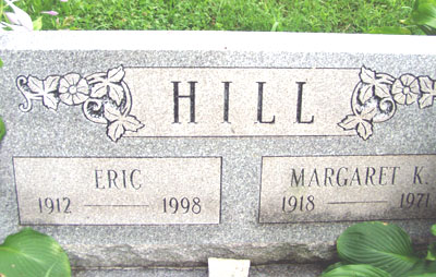 Eric & Margaret K. Hill