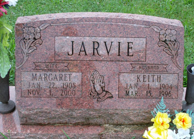 Keith & Margaret Jarvie