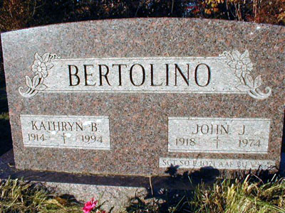 Kathryn B. & John J. Bertolino
