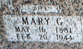 Mary G., George L. & Florence M. Amigh