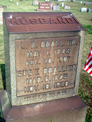 L. R. & Susie Brallier