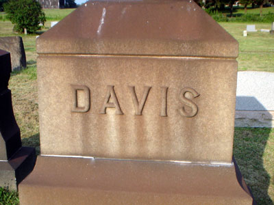 Davis Family Marker