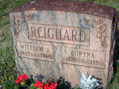 William A. & Lorena Reighard