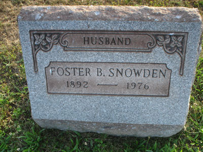 Foster B. Snowden