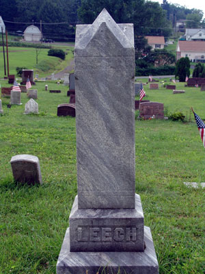 Leech Family Marker