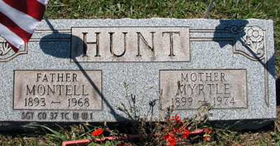 Montell & Myrtle Hunt