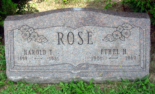 Harold T. & Ethel H. Rose