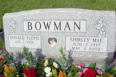 Donald Floyd & Shirley Mae Bowman