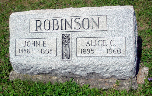 John E. & Alice C. Robinson
