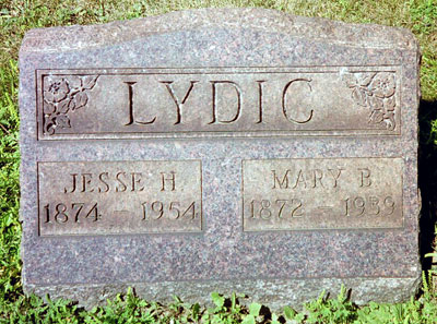 Jesse H. & Mary B. Lydic