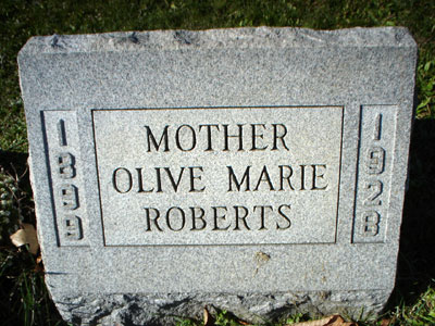 Olive Marie Roberts