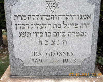 Ida Glosser
