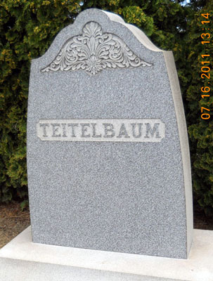 Teitelbaum Family Marker