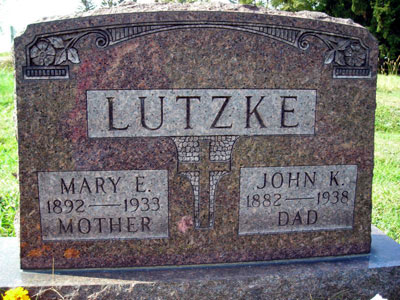 Mary E. & John K. Lutzke