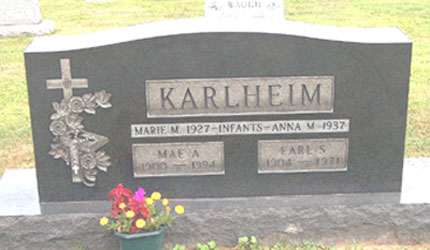Earl S. & Mae A. Karlheim<br>