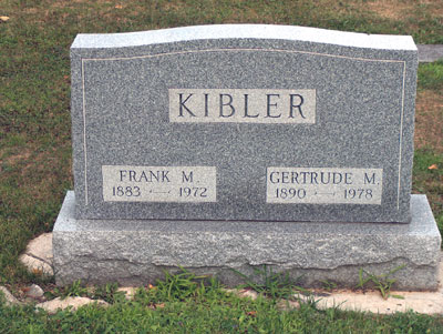 Frank M. & Gertrude M. Kibler
