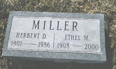 Herbert D. & Ethel M. Miller