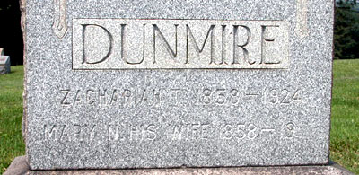Zachariah & Mary Dunmire